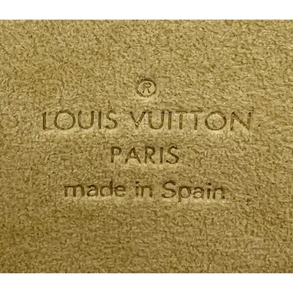 Authentic LOUIS VUITTON Pochette Twin Dark Brown Logo Monogram Shoulder …